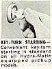 1955 Truck Features